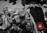 Image of pile of dead Buchenwald Germany, 1945, second 35 stock footage video 65675049492