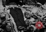Image of pile of dead Buchenwald Germany, 1945, second 38 stock footage video 65675049492