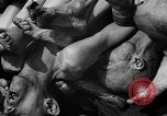 Image of pile of dead Buchenwald Germany, 1945, second 44 stock footage video 65675049492