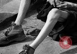 Image of victims Buchenwald Germany, 1945, second 8 stock footage video 65675049493