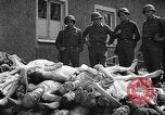 Image of dead bodies Buchenwald Germany, 1945, second 1 stock footage video 65675049495