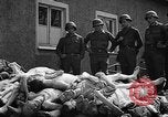 Image of dead bodies Buchenwald Germany, 1945, second 3 stock footage video 65675049495