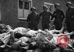 Image of dead bodies Buchenwald Germany, 1945, second 8 stock footage video 65675049495