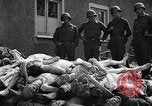 Image of dead bodies Buchenwald Germany, 1945, second 13 stock footage video 65675049495
