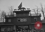 Image of concentration camp funeral Buchenwald Germany, 1945, second 8 stock footage video 65675049498
