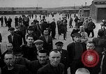 Image of concentration camp funeral Buchenwald Germany, 1945, second 49 stock footage video 65675049498