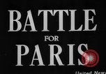 Image of French Resistance Forces Paris France, 1944, second 33 stock footage video 65675049502