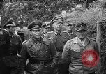 Image of General Erwin Rommel and staff France, 1944, second 16 stock footage video 65675049505