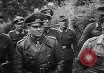 Image of General Erwin Rommel and staff France, 1944, second 18 stock footage video 65675049505