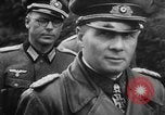 Image of General Erwin Rommel and staff France, 1944, second 21 stock footage video 65675049505