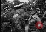 Image of General Erwin Rommel and staff France, 1944, second 26 stock footage video 65675049505