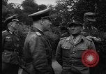 Image of General Erwin Rommel and staff France, 1944, second 28 stock footage video 65675049505