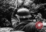 Image of German forces battle Allies in Normandy France, 1944, second 4 stock footage video 65675049506