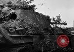 Image of German armored units battle Allies in Normandy France, 1944, second 14 stock footage video 65675049507