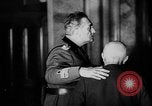 Image of Benito Mussolini meets with cabinet Italian Social Republic Italy, 1943, second 7 stock footage video 65675049512