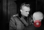 Image of Benito Mussolini meets with cabinet Italian Social Republic Italy, 1943, second 15 stock footage video 65675049512