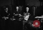 Image of Benito Mussolini meets with cabinet Italian Social Republic Italy, 1943, second 19 stock footage video 65675049512