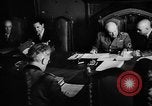 Image of Benito Mussolini meets with cabinet Italian Social Republic Italy, 1943, second 21 stock footage video 65675049512