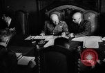 Image of Benito Mussolini meets with cabinet Italian Social Republic Italy, 1943, second 23 stock footage video 65675049512