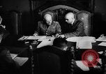 Image of Benito Mussolini meets with cabinet Italian Social Republic Italy, 1943, second 25 stock footage video 65675049512