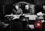 Image of Benito Mussolini meets with cabinet Italian Social Republic Italy, 1943, second 26 stock footage video 65675049512