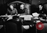 Image of Benito Mussolini meets with cabinet Italian Social Republic Italy, 1943, second 27 stock footage video 65675049512