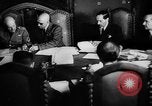 Image of Benito Mussolini meets with cabinet Italian Social Republic Italy, 1943, second 28 stock footage video 65675049512