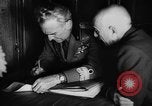 Image of Benito Mussolini meets with cabinet Italian Social Republic Italy, 1943, second 40 stock footage video 65675049512