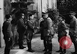 Image of Benito Mussolini meets with cabinet Italian Social Republic Italy, 1943, second 42 stock footage video 65675049512