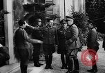 Image of Benito Mussolini meets with cabinet Italian Social Republic Italy, 1943, second 44 stock footage video 65675049512