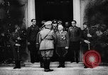 Image of Benito Mussolini meets with cabinet Italian Social Republic Italy, 1943, second 55 stock footage video 65675049512