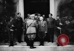 Image of Benito Mussolini meets with cabinet Italian Social Republic Italy, 1943, second 56 stock footage video 65675049512