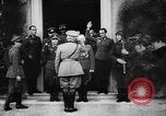 Image of Benito Mussolini meets with cabinet Italian Social Republic Italy, 1943, second 59 stock footage video 65675049512
