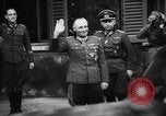 Image of Benito Mussolini meets with cabinet Italian Social Republic Italy, 1943, second 61 stock footage video 65675049512