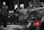 Image of Benito Mussolini meets with cabinet Italian Social Republic Italy, 1943, second 62 stock footage video 65675049512