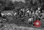 Standbild Gestapo Opfer exhumiert Polygone Frankreich, 1944, aus Sekunde 5 historischem Filmmaterial Videoclip 65675049516