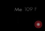 Image of ME-109 F aircraft Germany, 1940, second 1 stock footage video 65675049528
