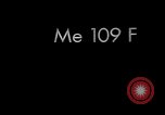Image of ME-109 F aircraft Germany, 1940, second 3 stock footage video 65675049528