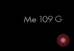 Image of ME-109 G aircraft Germany, 1940, second 1 stock footage video 65675049529