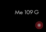 Image of ME-109 G aircraft Germany, 1940, second 4 stock footage video 65675049529
