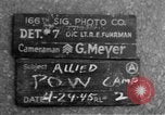 Immagine di Allied campo di prigionia Moosburg Germania, 1945, secondo 1 filmato di repertorio 65675049539