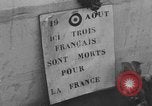 Standbild errichten Barrikaden Paris Frankreich, 1944, aus Sekunde 30 historischem Filmmaterial Videoclip 65675049546