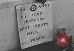 Standbild errichten Barrikaden Paris Frankreich, 1944, aus Sekunde 34 historischem Filmmaterial Videoclip 65675049546