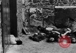 Standbild FFI round up Mitarbeiter Paris Frankreich, 1944, aus Sekunde 59 historischem Filmmaterial Videoclip 65675049547