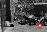 Standbild FFI round up Mitarbeiter Paris Frankreich, 1944, aus Sekunde 60 historischem Filmmaterial Videoclip 65675049547