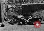 Standbild FFI round up Mitarbeiter Paris Frankreich, 1944, aus Sekunde 62 historischem Filmmaterial Videoclip 65675049547