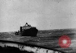 Image of disabled freighter Atlantic Ocean, 1935, second 35 stock footage video 65675049559
