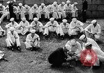 Image of knot tying and flag semaphore Connecticut USA, 1935, second 16 stock footage video 65675049560