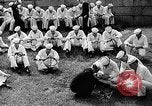 Image of knot tying and flag semaphore Connecticut USA, 1935, second 20 stock footage video 65675049560