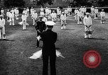 Image of knot tying and flag semaphore Connecticut USA, 1935, second 40 stock footage video 65675049560